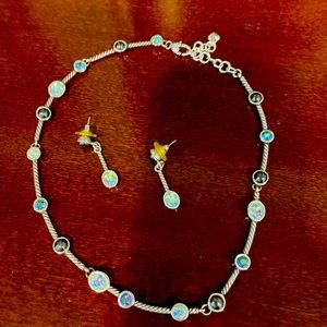 Brighton earrings and necklace